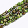 Natural Imperial Jasper Beads Strands X-G-S355-09A-1