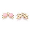 Eco-Friendly Zinc Alloy  Pendants ENAM-R051-05-03G-NR-1