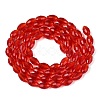 Transparent Glass Beads Strands GLAA-N071-01A-A05-2