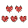 Alloy Enamel Split Pendant ENAM-YW0003-81D-1