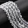 Natural Quartz Crystal Beads Strands X-G-C175-10mm-2-4