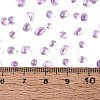 Transparent Electroplate Glass Beads EGLA-Q138-01I-4