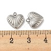 Non-Tarnish 304 Stainless Steel Charms STAS-L022-032P-3