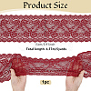 1 Roll 10% Spandex & 90% Nylon Lace Ribbon OCOR-OC0001-96D-2