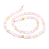 Natural Morganite Beads Strands G-E569-H08-2