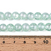 Translucent Crackle Glass Beads Strands CCG-T003-01G-4