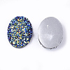 Electroplate Druzy Resin Cabochons CRES-T012-08B-3