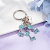 Giraffe Alloy Enamel Keychain KEYC-YW00169-03-1