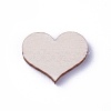 Undyed Wood Cabochons WOOD-I004-47-2