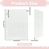 14Pcs Felt Cloth Pin Brooch Storage Binder Sheets for Enamel Pin Collection Book AJEW-WR0002-93A-2