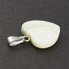 Natural Trochid Shell/Trochus Shell Pendants SSHEL-K027-09-3