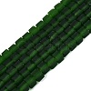 Transparent Frosted Glass Beads Strands GLAA-N072-01A-A10-1