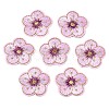 Computerized Embroidery Non Woven Fabric Self-adhesive Patches X-AJEW-T010-02E-1