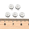 Brass Grade A Rhinestone Spacer Beads RB-A014-Z6mm-02S-4