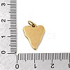 304 Stainless Steel Pendants STAS-Z179-34G-3