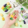30Pcs 10 Styles Resin Pendants RESI-YW0004-20-5