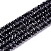 Transparent Glass Beads Strands X-GLAA-C019-01B-01-1