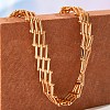 Alloy Mesh Chain Choker Necklaces for Women FS-WGFCB03-01-2