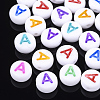 Initial Acrylic Beads X-OACR-E001-20A-1