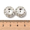 Brass Rhinestone Beads RB-TAC0001-01D-3