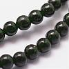 Synthetic Green Goldstone Beads Strands G-N0178-02-6mm-3