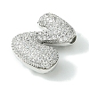 Rack Plating Brass Cubic Zirconia Pendants KK-S378-02P-Z-2