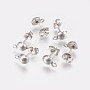 Non-Tarnish 201 Stainless Steel Stud Earring Findings STAS-F166-02P-1