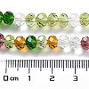 Glass Beads Strands EGLA-A034-M6mm-26-3