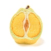 Opaque Resin Imitation Fruit Cabochons RE-CBA068D-03B-02-1