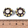 Handmade Lampwork & Brass Core European Beads LAMP-N044-13S-01-4
