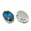 Sew on Rhinestone RGLA-T091-10x14mm-14P-2
