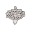 Mother's Day Non-Tarnish 304 Stainless Steel Pendants STAS-S139-06P-07-1