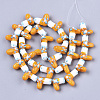 Handmade Lampwork Beads Strands LAMP-R142-04G-2
