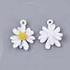 Spray Painted Alloy Pendants X-PALLOY-N0147-04-3