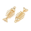 Rack Plating Alloy Rhinestone Pendants RB-CBAB71D-02G-2