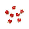 Alloy Enamel Charms X-ENAM-Q033-51D-1-1