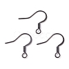 316 Surgical Stainless Steel French Earring Hooks STAS-L211-13-B-2