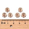 Brass Rhinestone Spacer Beads RB-A014-Z8mm-01RG-NF-2