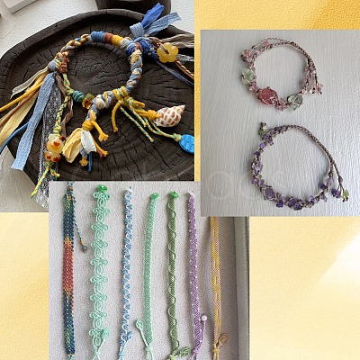 1 Roll Eco-Friendly Korean Waxed Polyester Cord YC-SP0001-03H-1