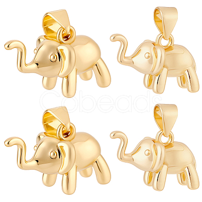 10Pcs Brass Charms KK-BBC0024-88-1