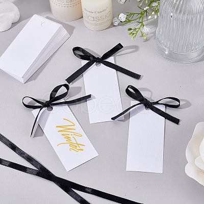 100 Sets Blank Paper Gift Tags CDIS-ME0001-02A-1