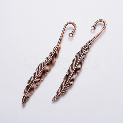 Alloy Bookmarks Findings AJEW-WH0096-65R-1