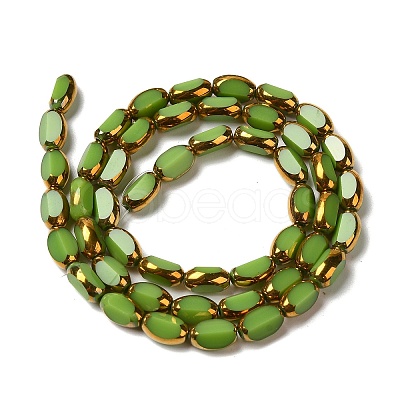 Electroplate Glass Beads Strands EGLA-P061-02A-08-1