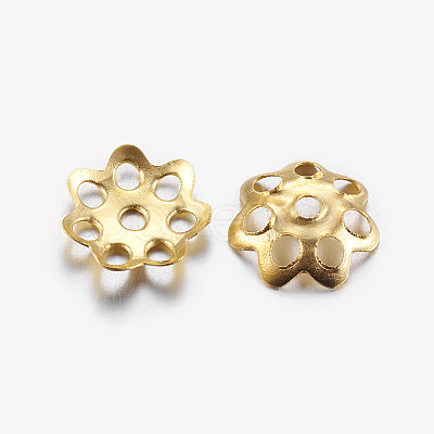 Iron Bead Caps X-IFIN-R197-G-1