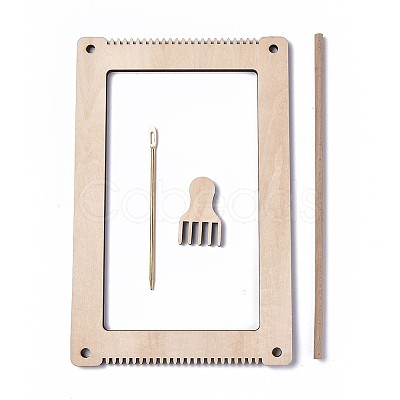 DIY Wooden Loom Kits DIY-WH0162-03B-1