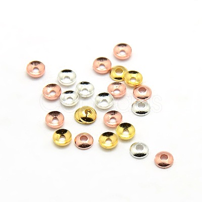 Brass Tiny Bead Cones KK-O043-04-1