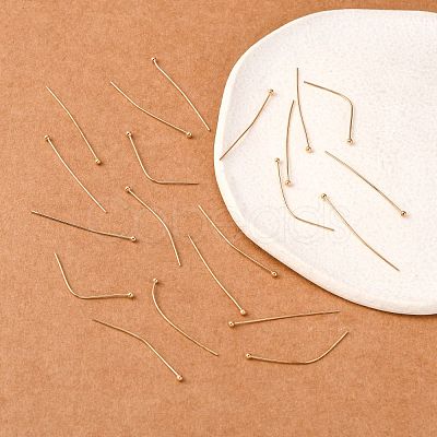 Brass Ball Pins X-KK-L048-01-1