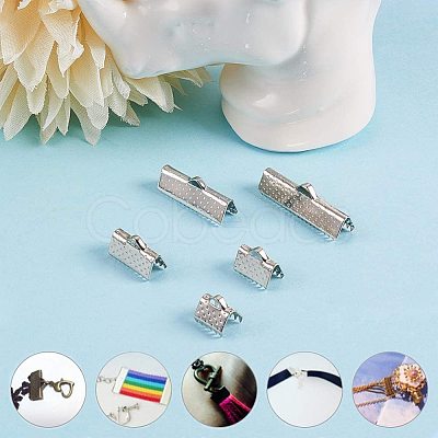 Mixed Iron Ribbon Crimp Ends Sets IFIN-PH0008-01P-1