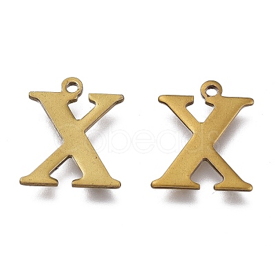PVD Vacuum Plating  304 Stainless Steel Charms STAS-H112-X-AB-1