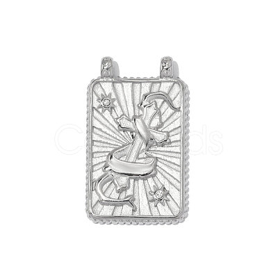 304 Stainless Steel Pendants STAS-OY014-84P-1